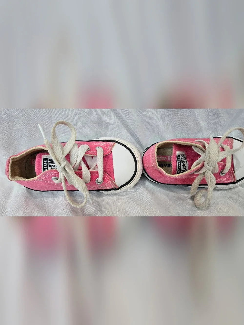 Converse bright pink